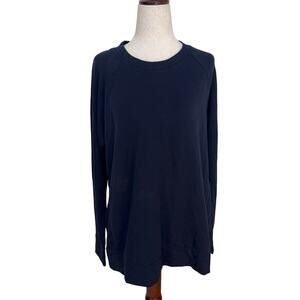 SEARCH FOR SANITY Women's Super Soft Fleece Sweatshirt Size S In Navy
